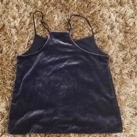 Lilly Pulitzer velour purple tank top size S - Picture 4 of 4